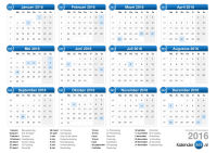 Kalender 2016